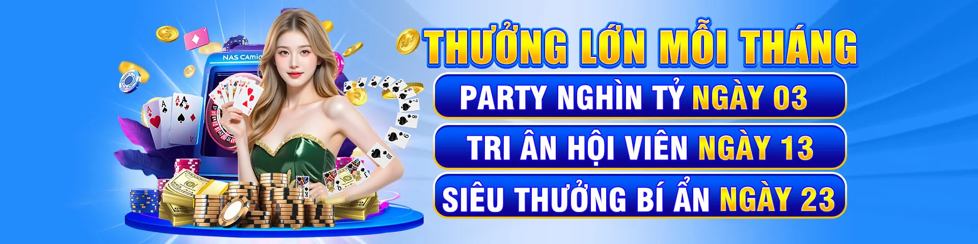 Trò chơi Slot VB66 App với giải độc đắc lớn